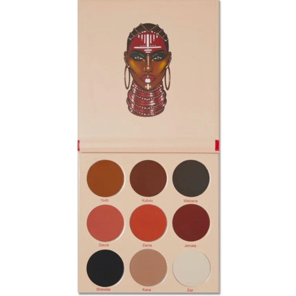 Juvia's Place Eyeshadow Palette - Bold Warm Hues